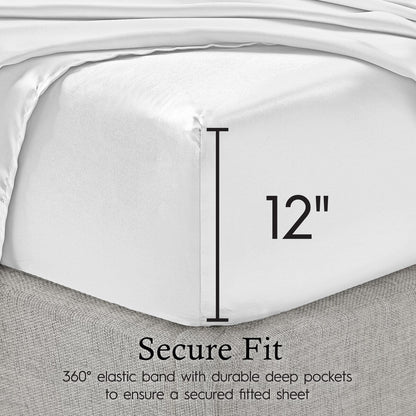 Juliette LeBlanc New York Silky Satin Sheet Sets