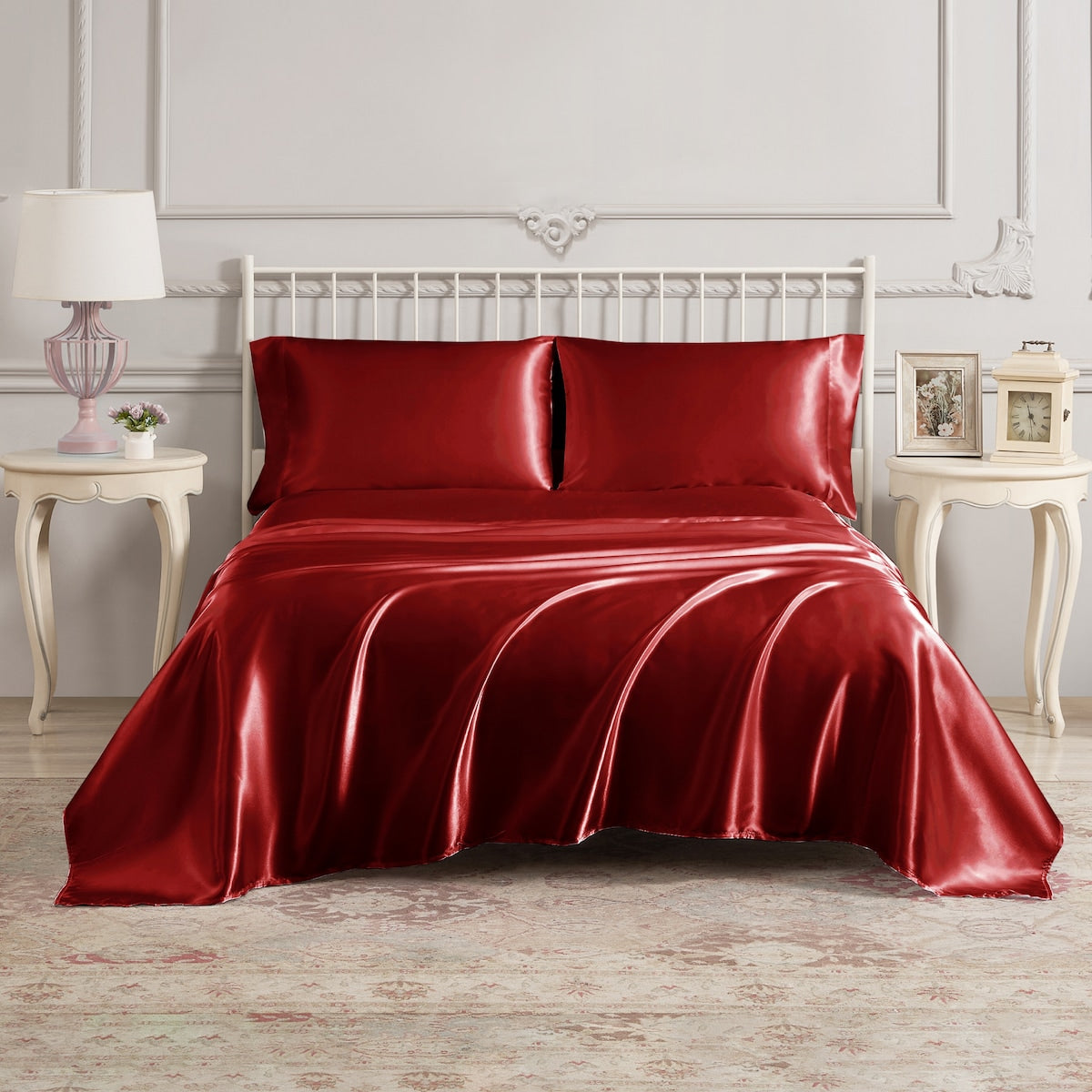 Juliette LeBlanc New York Silky Satin Sheet Sets