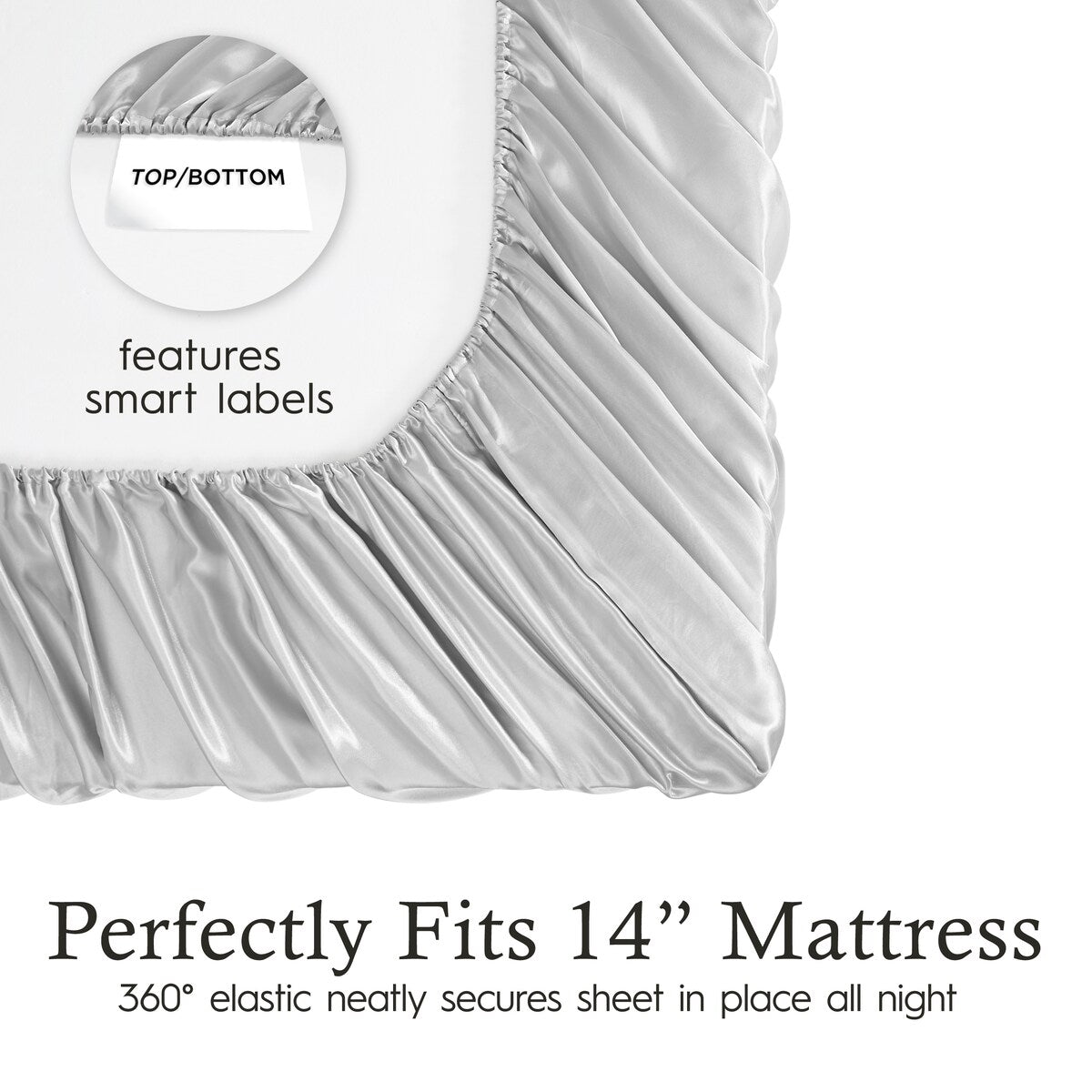 Juliette LeBlanc New York Silky Satin Sheet Sets