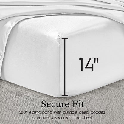 Juliette LeBlanc New York Silky Satin Sheet Sets