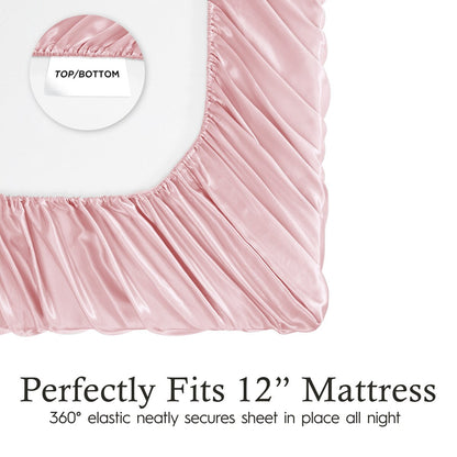 Juliette LeBlanc New York Silky Satin Sheet Sets