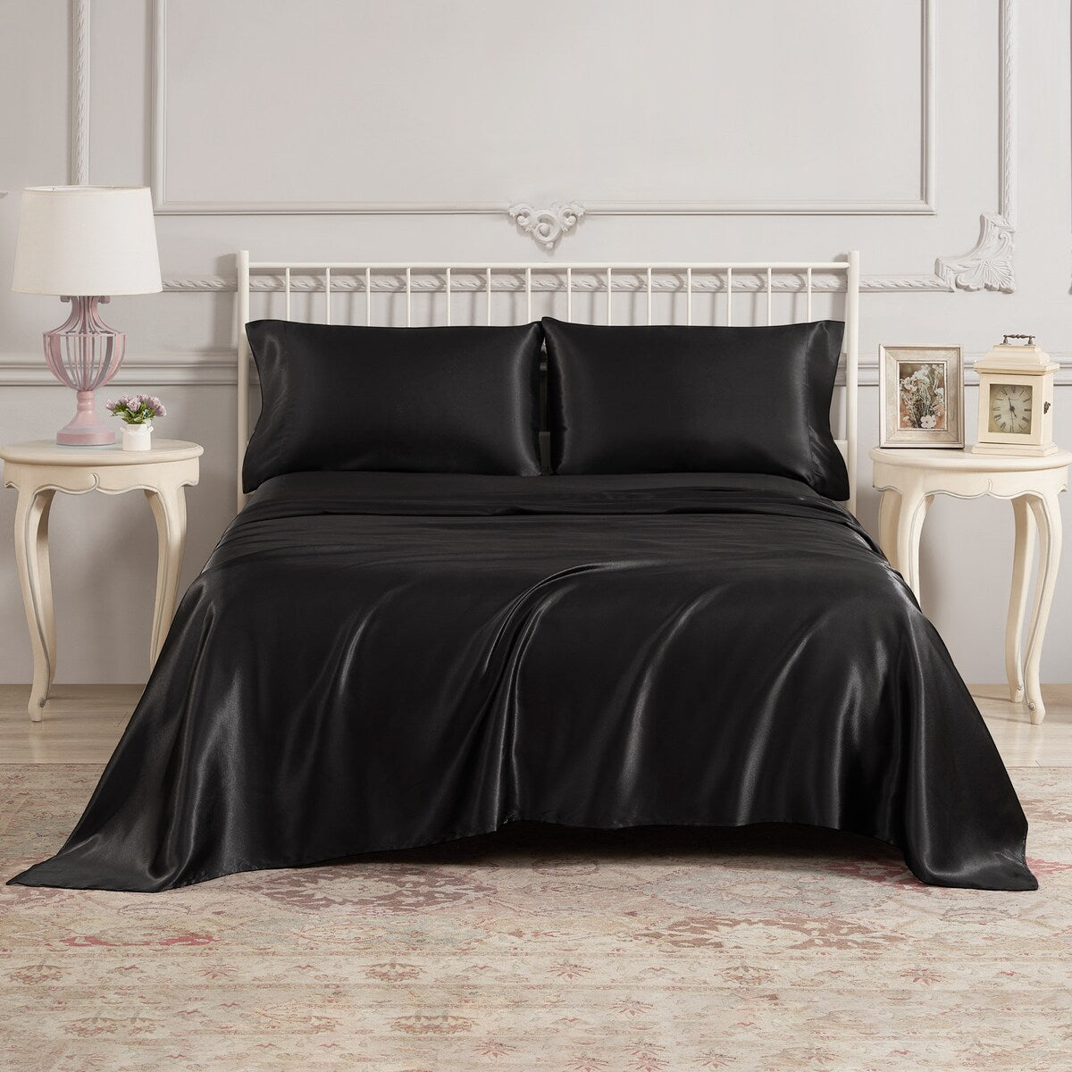 Juliette LeBlanc New York Silky Satin Sheet Sets
