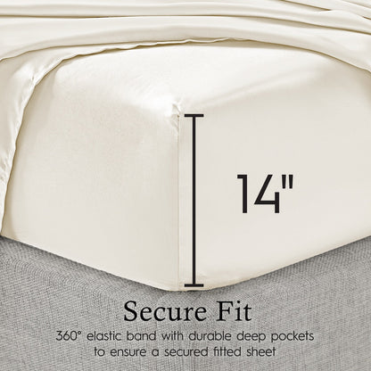 Juliette LeBlanc New York Silky Satin Sheet Sets