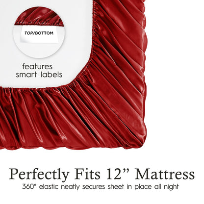 Juliette LeBlanc New York Silky Satin Sheet Sets