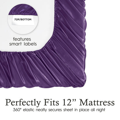 Juliette LeBlanc New York Silky Satin Sheet Sets