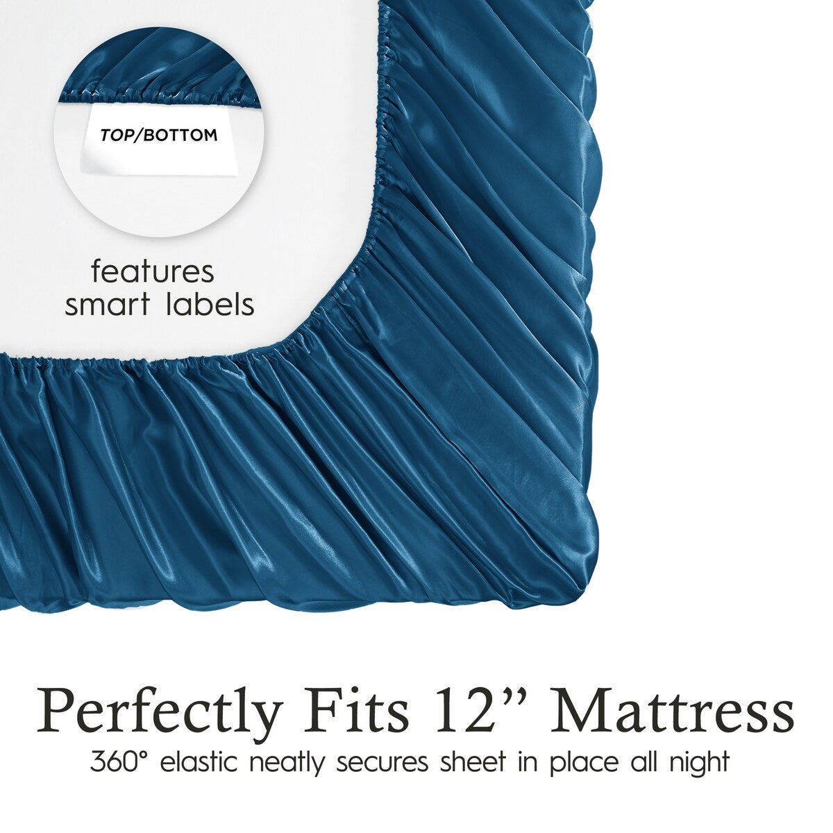 Juliette LeBlanc New York Silky Satin Sheet Sets