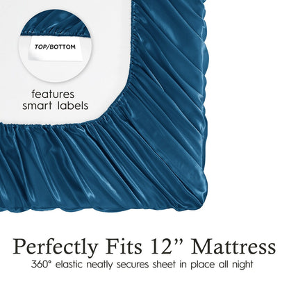 Juliette LeBlanc New York Silky Satin Sheet Sets