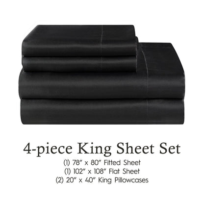 Juliette LeBlanc New York Silky Satin Sheet Sets