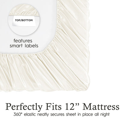 Juliette LeBlanc New York Silky Satin Sheet Sets