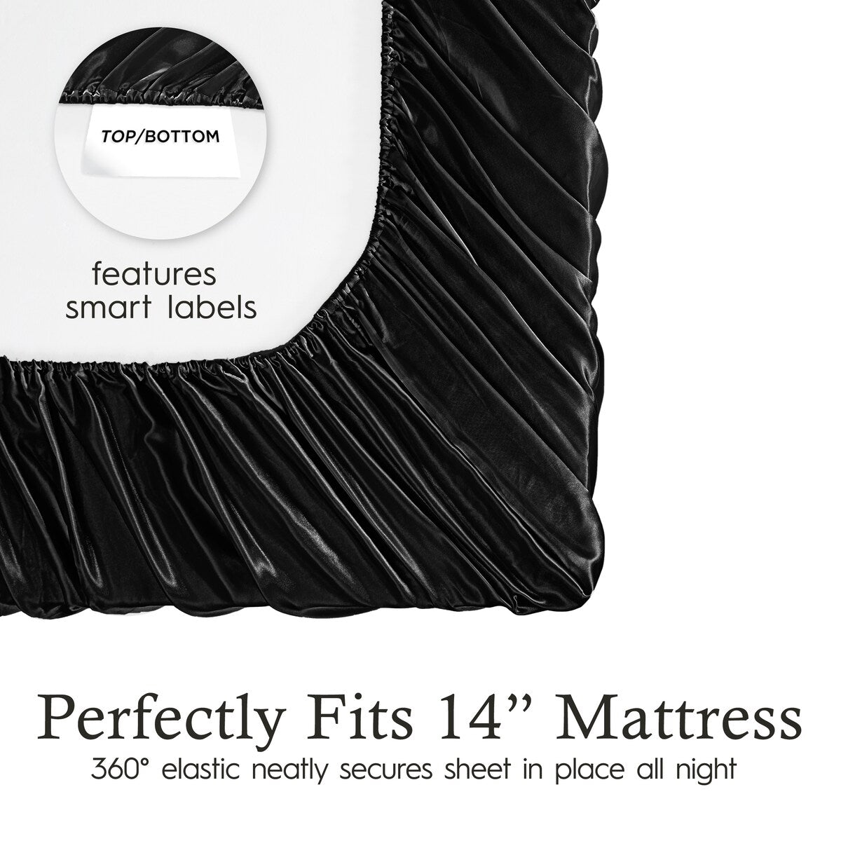 Juliette LeBlanc New York Silky Satin Sheet Sets