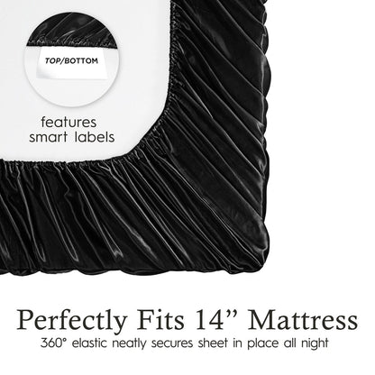 Juliette LeBlanc New York Silky Satin Sheet Sets