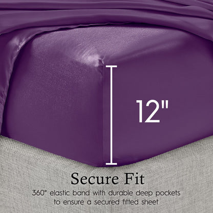 Juliette LeBlanc New York Silky Satin Sheet Sets