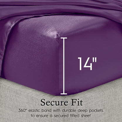 Juliette LeBlanc New York Silky Satin Sheet Sets