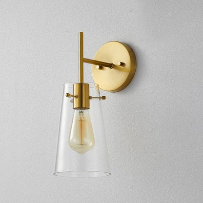 KAWOTI 5-in W 1-light Modern Armed Wall Sconce