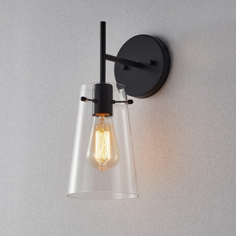 KAWOTI 5-in W 1-light Modern Armed Wall Sconce