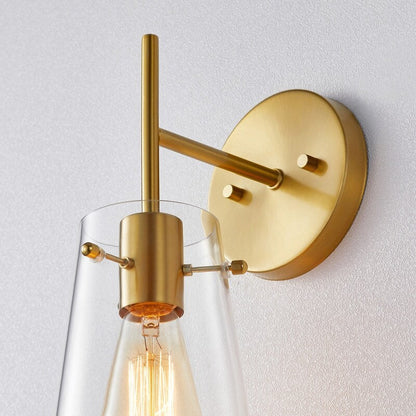 KAWOTI 5-in W 1-light Modern Armed Wall Sconce