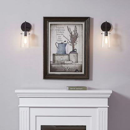 KAWOTI 5-in W 1-light Modern Armed Wall Sconce