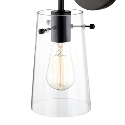 KAWOTI 5-in W 1-light Modern Armed Wall Sconce