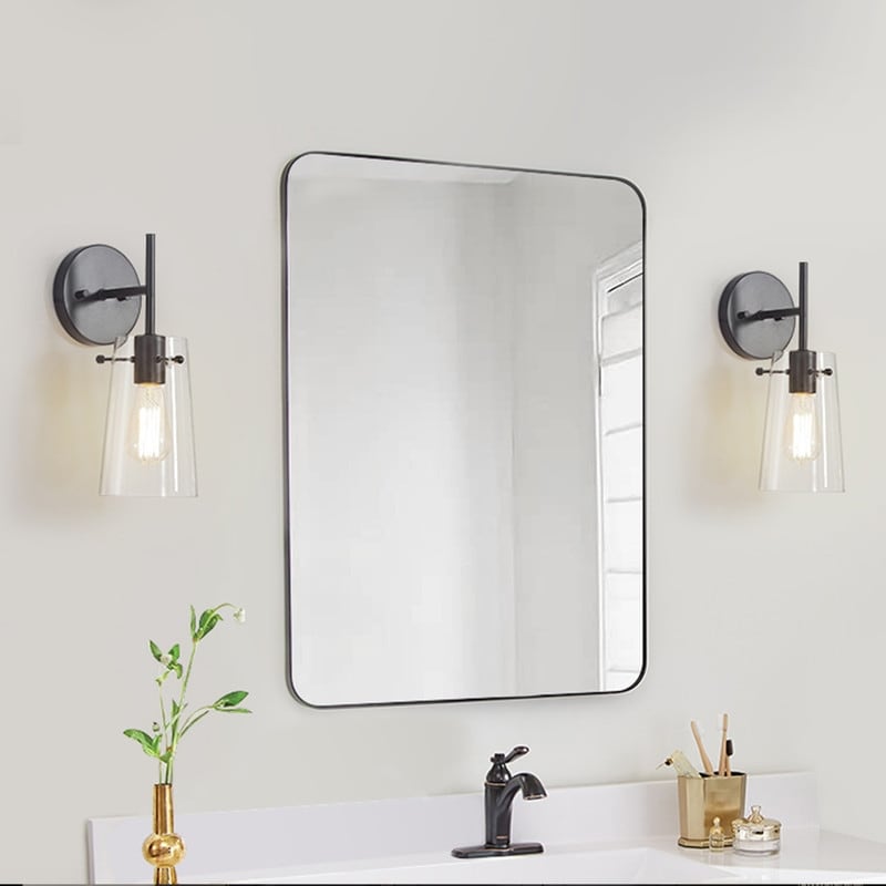 KAWOTI 5-in W 1-light Modern Armed Wall Sconce