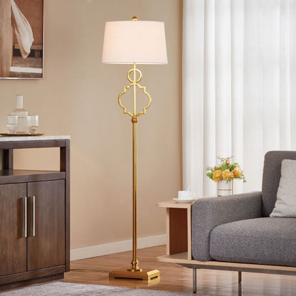 KAWOTI 62.5 inch Bronze Standard Floor Lamp with Night Light