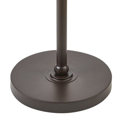 KAWOTI 64.5 inch Adjustable Height Swing Arm Floor Lamp with Shade