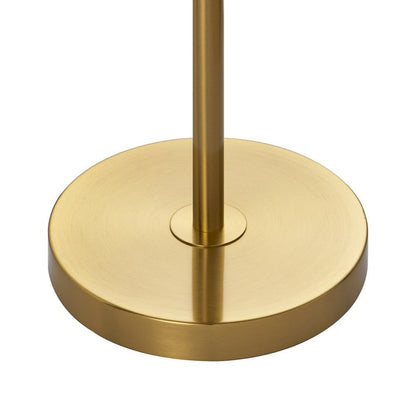 KAWOTI 65inch Modern Adjustable Standard Floor Lamp with White Drum Shade