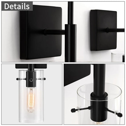 KAWOTI 5.5-in W 2-light Dimmable Wall Sconce Set(Set of 2)