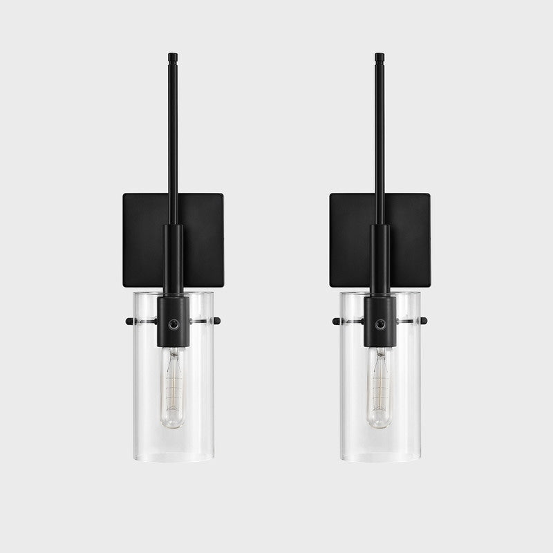 KAWOTI 5.5-in W 2-light Dimmable Wall Sconce Set(Set of 2)