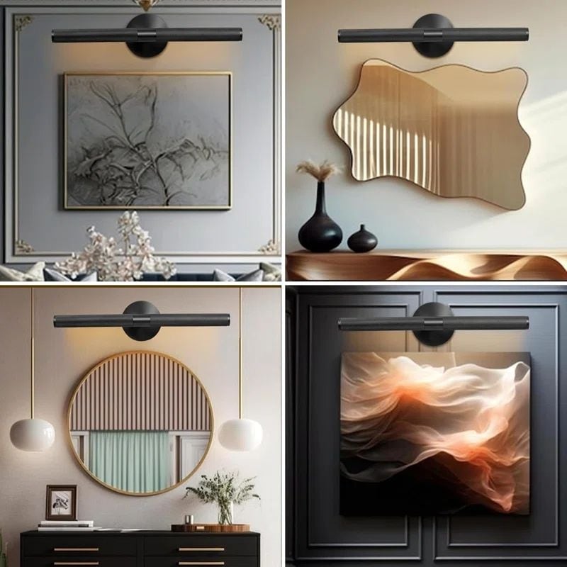 KAYLA Modern Wall Sconces, Brass Wall Mounted Lights, Bathroom Wall Picture Light for Living Room, Indoor Sconce Lighting - N/A