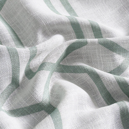 Kaiden Geometric Room Darkening Window Curtain