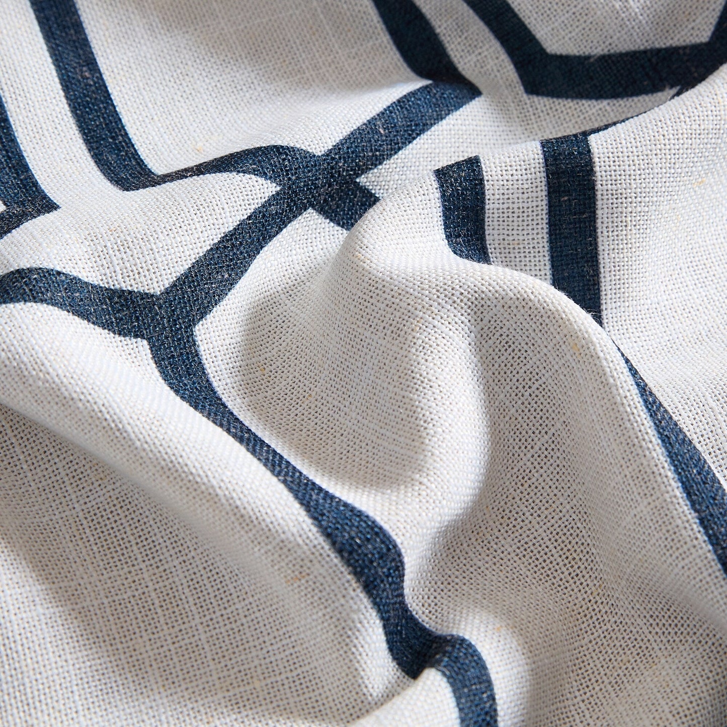 Kaiden Geometric Room Darkening Window Curtain