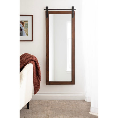 Kate and Laurel Cates Rustic Rectangular Wall Mirror