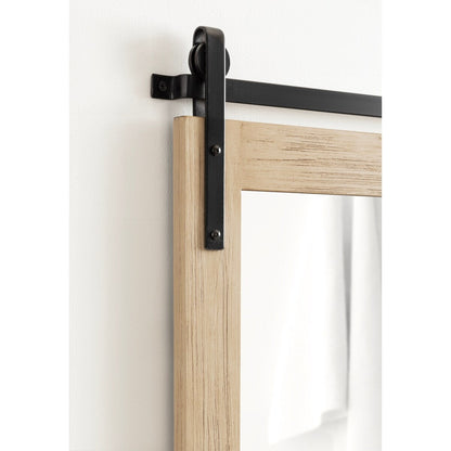 Kate and Laurel Cates Rustic Rectangular Wall Mirror