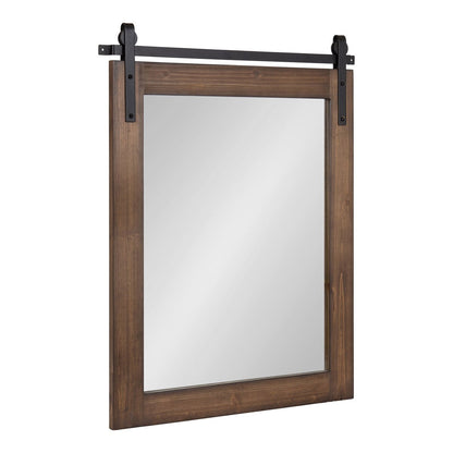 Kate and Laurel Cates Rustic Rectangular Wall Mirror