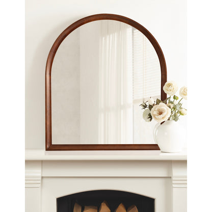 Kate and Laurel Hatherleigh Arch Wood Wall Mirror