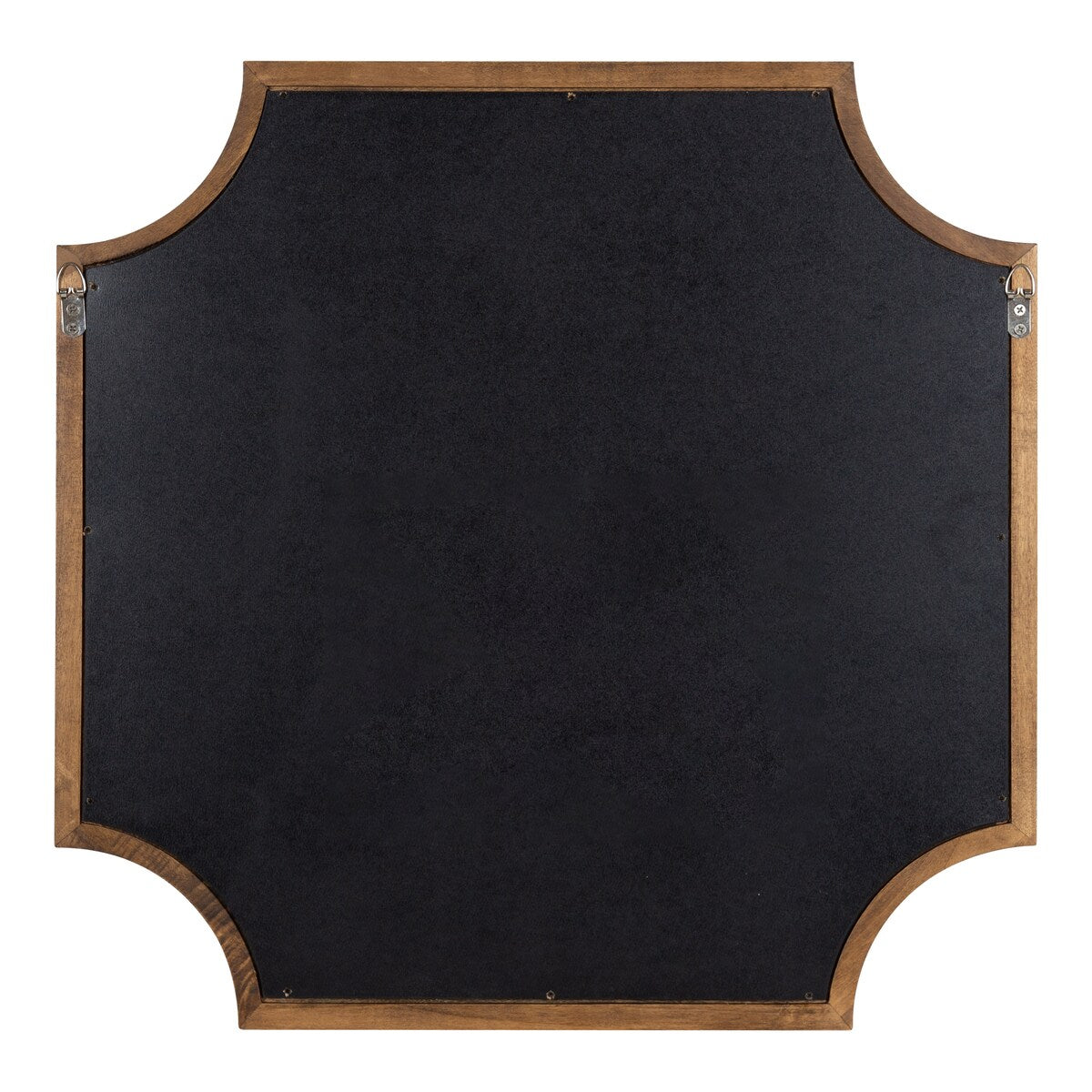 Kate and Laurel Hogan Scalloped Wood Framed Mirror