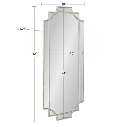 Kate and Laurel Minuette Traditional Decorative Framed Wall Mirror