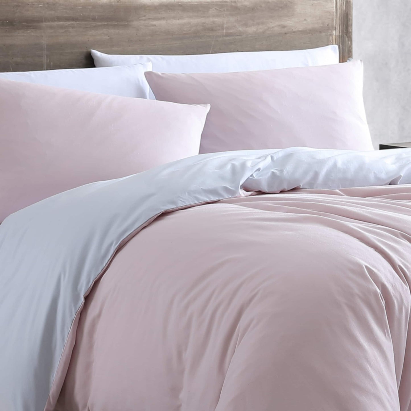 Kenneth Cole New York Miro Solid Reversible Duvet Cover Set