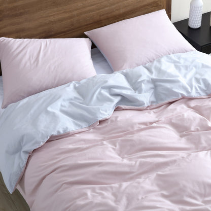 Kenneth Cole New York Miro Solid Reversible Duvet Cover Set