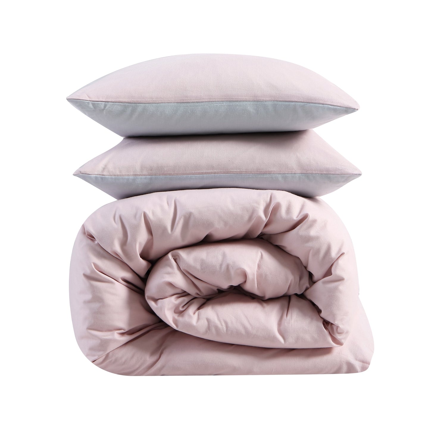 Kenneth Cole New York Miro Solid Reversible Duvet Cover Set