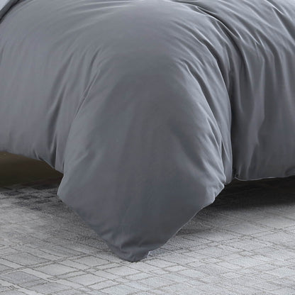 Kenneth Cole New York Miro Solid Reversible Duvet Cover Set