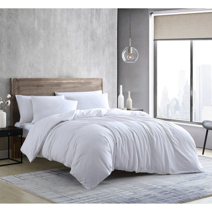 Kenneth Cole New York Miro Solid Reversible Duvet Cover Set