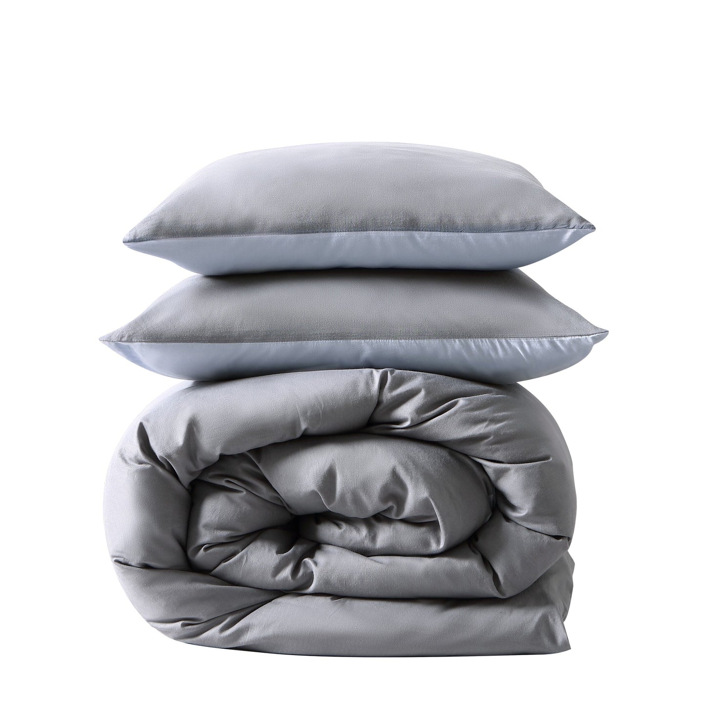 Kenneth Cole New York Miro Solid Reversible Duvet Cover Set