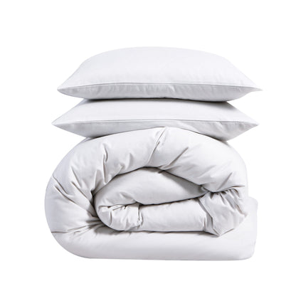 Kenneth Cole New York Miro Solid Reversible Duvet Cover Set