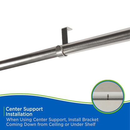 Kenney Twist & Fit 1 Tension Utility Rod, 48-84