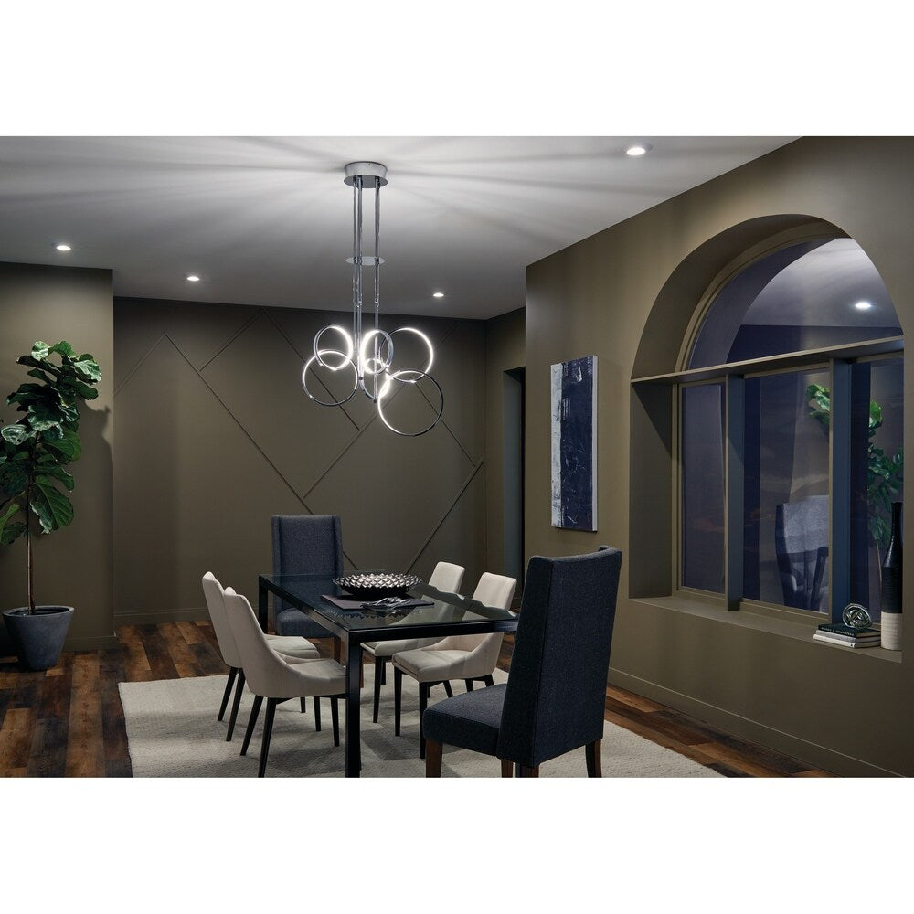 Kichler Lighting Horizon 3000K LED Downlight Glass Diffuser White