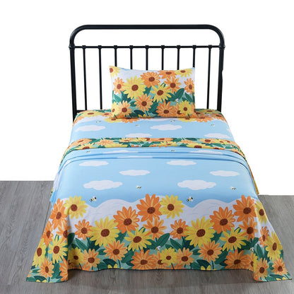 Kids Cotton Sheet Twin/Full Sheet Kids Girls Bed Sheet For Kids, SH018