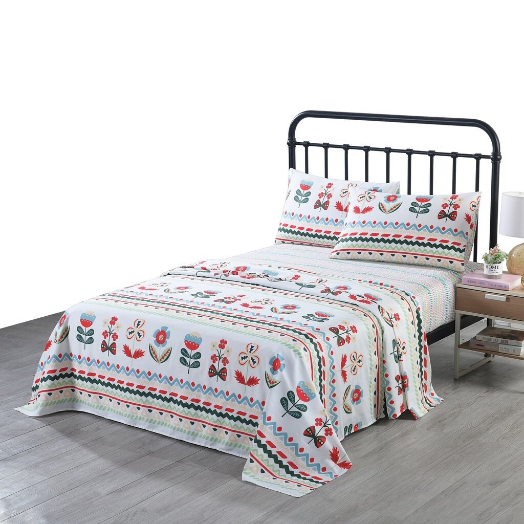 Kids Cotton Sheet Twin/Full Sheet Kids Girls Bed Sheet For Kids, SH019