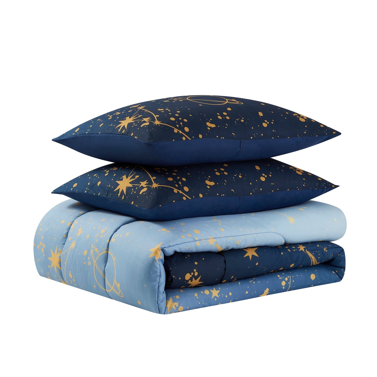 Kids Galaxy Bed in a Bag Comforter, Sham & Sheet Set