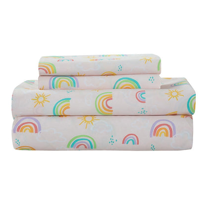 Kidz Mix Rainbow Clouds Bed in a Bag
